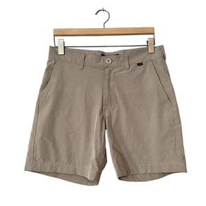 Travis Mathews Tan beck golf shorts size 30
